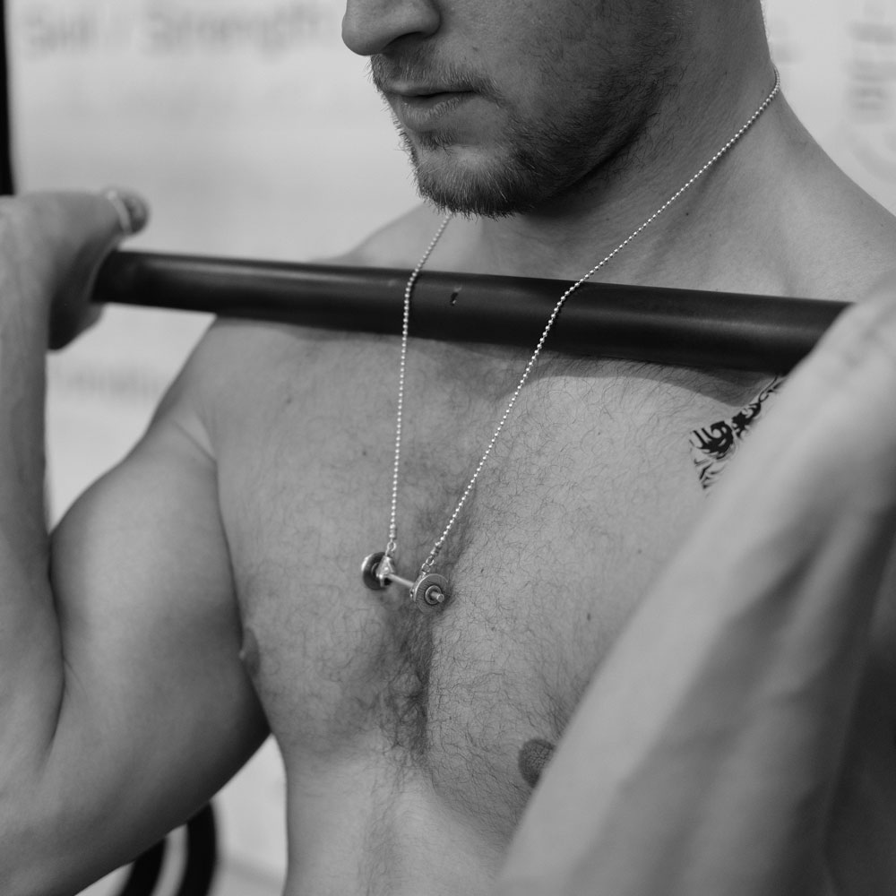 Barbell Necklace Barbell Necklace