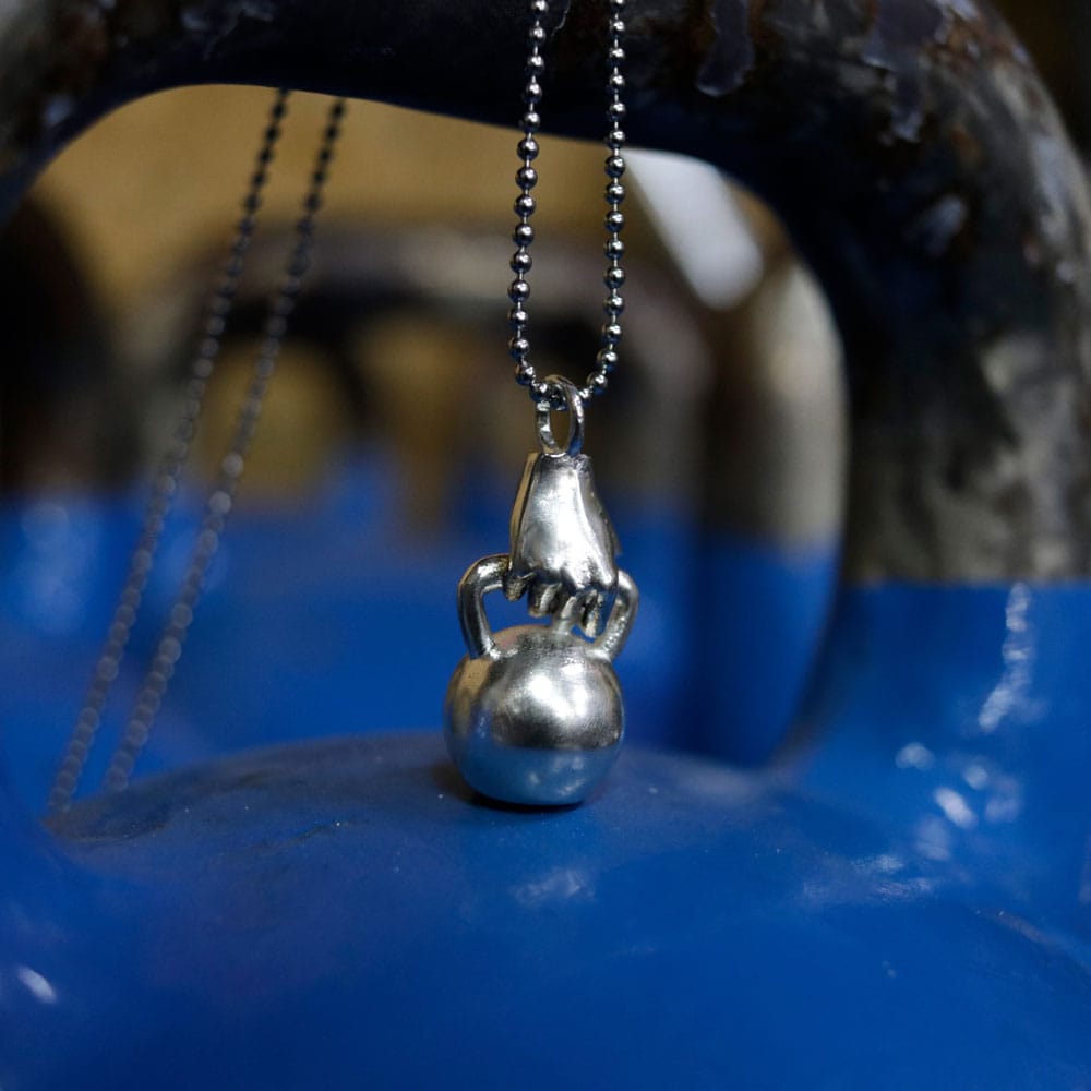 Kettlebell Necklace - DeZigner Studio