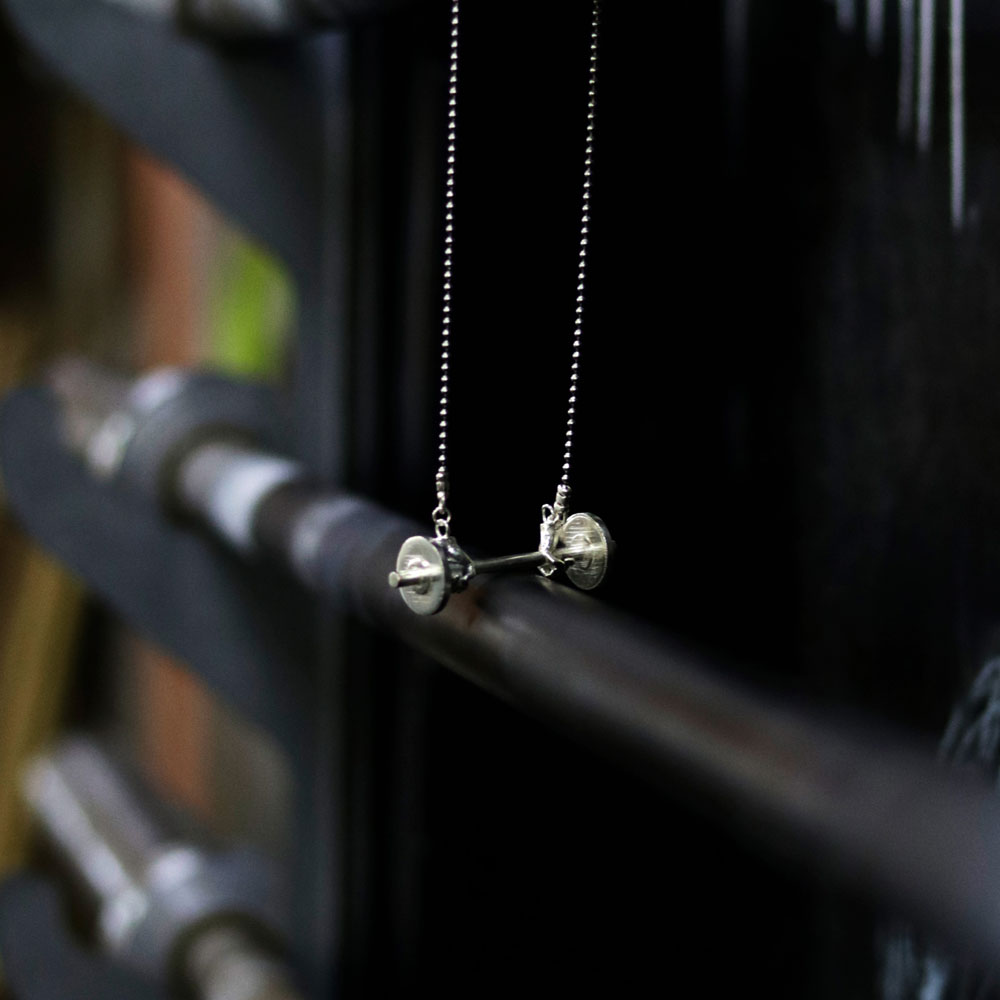 Barbell Necklace Barbell Necklace