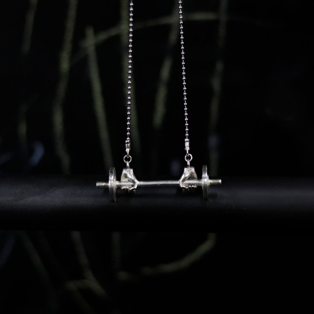 Barbell Necklace Barbell Necklace