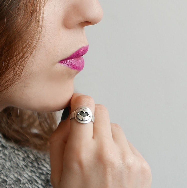 Heart Ring - DeZigner Studio Heart Ring - DeZigner Studio