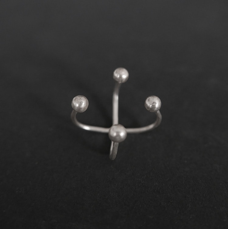 Open Balls Ring - DeZigner Studio Open Balls Ring - DeZigner Studio